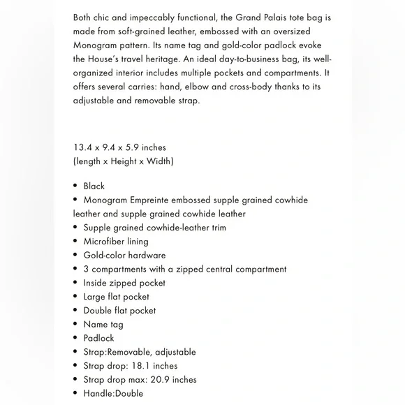 EUC Louis Vuitton Handbag - Picture 8 of 8